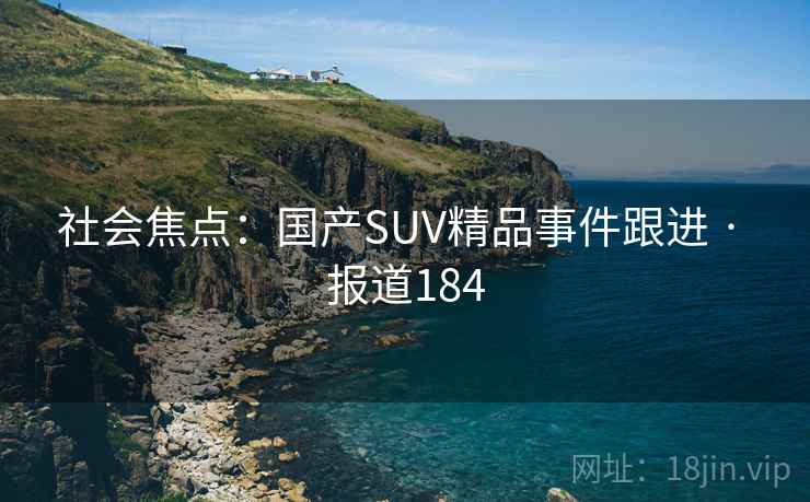 社会焦点：国产SUV精品事件跟进 · 报道184